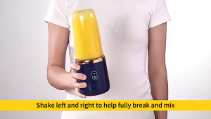 Portable Juicer Blender Heavy Duty Vegetables Fruit Juice mixer Wireless Electric Juicer USB Rechargeable Blender