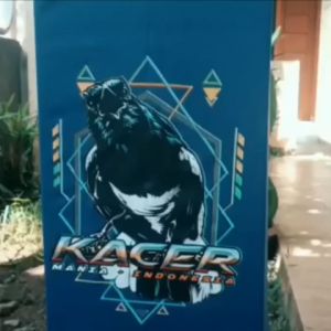 Bawara Kerodong Kacer Sangkar Kotak Gambar Segitiga Bahan Cotton & Kaos Single Knit