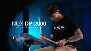 กลองแพดไฟฟ้า NUX DP-2000 | กลองไฟฟ้า Digital Percussion Pad แถมฟรี Preset เสียงพร้อมใช้งาน