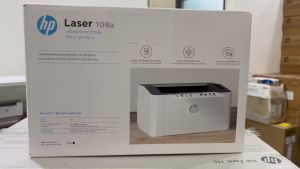 Máy in Laser trắng đen HP Laser 108a (4ZB79A) - Hàng chính hãng