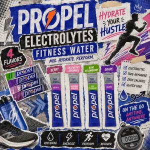 Propel Electrolyte Water Mix 1 Stick | USA Imported Gatorade Electrolytes Hydration