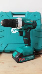 Mailtank SH425 Bor Baterai 21V dengan 2 baterai Koper dan Set Mata Bor Memasang Baut dan Bor Dinding