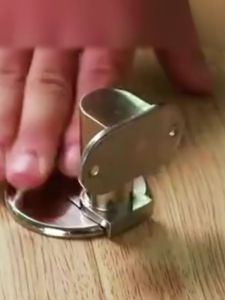 Door Stop Magnet 304 Stainless Steel Premium Door Stopper / Penahan Pintu Berat & Adjustable Rod