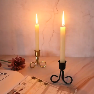 Classic Metallic Candlestick Stand Holder for Home Decor and Ornaments