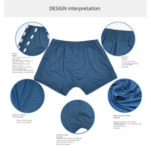 Velcro Comfortable Side Panties for Fracture Patients