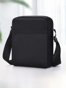 Playboy Oxford Canvas Shoulder Bag Mens Fashionable Casual Crossbody Bag 2024 New Style Large Capacity Zipper Closure Backpack