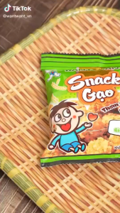 10 GÓI SNACK GẠO WANT WANT ĐỦ VỊ 25G
