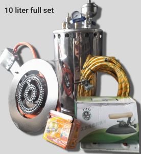 Setrika Uap Boiler Laundry 10 Liter 1 Setrika Full Set Lengkap Bergaransi