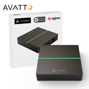 AVATTO Tuya Matter Smart Wired Gateway Hub ZigBee Smart Home Bridge รีโมทคอนโทรลรองรับ HomeKit Siri Google Home Alexa