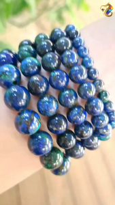 Collection Grade Rare Old Mine Blue Azurite Bracelet