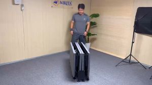 Giường Gấp 4 Khúc NIKITA Chính Hãng Gấp Gọn Tiện Lợi Tiết Kiệm Không Gian Nhà Cửa