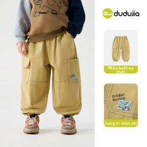 DUDUJIA | Quần Áo Làm Việc Bé Trai Bé Gái Cotton