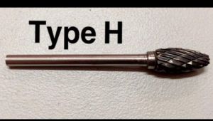 TUNER LONG 1 ARAH - 1pc - MATA TUNER PANJANG 3mm - BORCUN - M- carbide rotary file djm