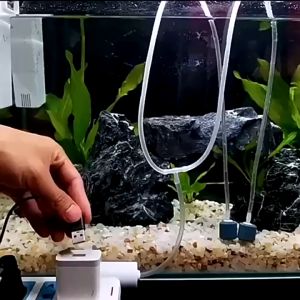 อ๊อกซิเจน ปั๊มอ๊อกซิเจนใส่ถ่าน และ USB มีซีนกันน้ำ สำหรับขังลูกปลา ลูกกุ้ง พร้อมส่งในไทย