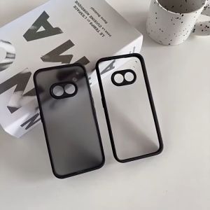 Ốp Lưng CỨNG Chống Ố Nothing Phone 2A/ 2A PLUS/ Nothing Phone 3A/ 3A PRO/ Trong Suốt Chống Sốc Âm 4 Góc Có Gờ Bảo Vệ Camera.