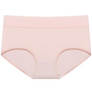 Pure Cotton Womens Underwear Mid-High Waist Thin Summer Briefs Antibacterial Comfortable Ladies Triangle Pants 4-Pack