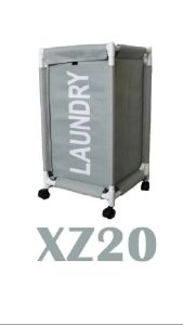 Keranjang Pakaian Kotor Keranjang Baju Lipat Dengan Roda Laundry Bag Multifungsi Terbaru -XZ-20