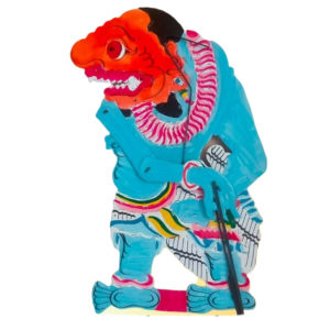 Wayang kulit - wayang Buto gundul - ukuran 30 cm - wayang kulit sapi asli