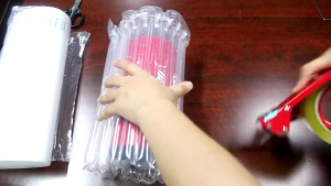 250M Inflatable Bubble Wrap Balut Gelembung Udara Inflatable Air Packaging Air Bubble Packaging Wrap