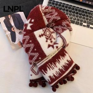 Vintage Thickened Thermal Neck Warmer Knit Scarf
