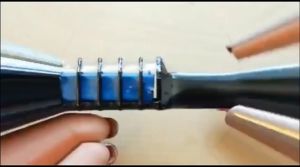 【Rdy Stock现货】Mini Hair Chalk Color Disposable Hair Coloring Tool Temporary Hair Dyeing Comb Hair Chalk Dye Comb