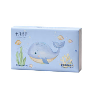 SHI YUE JIE JING | Baby Hand & Mouth Tissues with Moisturizing Lotion
