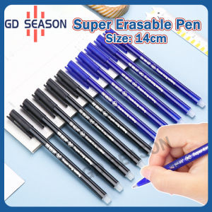 1pcs Giant writing erasable pen Friction Pen Erasable Ballpen With Eraser Black Blue lnk Set 0.5mm