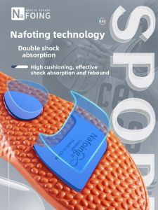 Sports Cushioning Shock Absorption Insoles for Men and Women