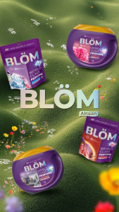 BLOM 8X Cleaning Laundry Pods 45 Pods - (Alaskan Rain/Tuscany Breeze)