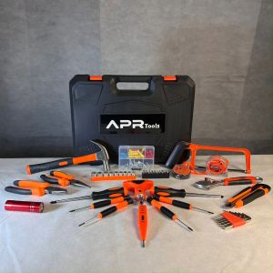 Toolkit set box lengkap APR Toolkit alat serbaguna tukang garansi resmi type AP109 112pcs