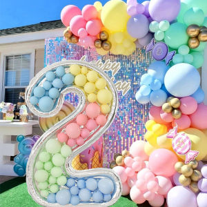 65 Inch Giant Number Balloon Frame: A Fun Birthday Decoration