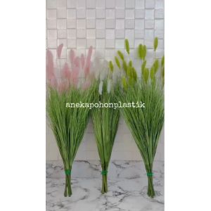 Tanaman Hias Bunga Rumput Ilalang T70 Plastik Artificial Dekorasi Hiasan Pajangan Dekorasi Ruangan Rumah Aesthetic