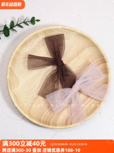 คลิปผมโบว์ผีเสื้อผ้าฝ้ายโปร่งสำหรับเด็กผู้หญิง คลิปผมหน้าม้า คลิปผมข้างหลัง ตกแต่งผม ทรงเจ้าหญิง แฟชั่นฤดูร้อน 2022