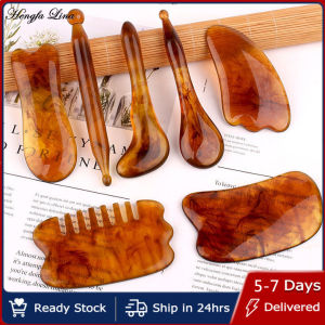 Hengfa Lina Beauty Body Beautiful Slimming Neck Skin Care Tool Face Massager Massage Comb Gua Sha Board Facial Scraping Scraper