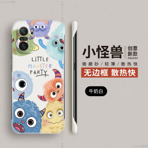 Ultra-Thin Redmi K40 pro Game Enhanced Edition Monster Family Cartoon Phone Case Shock-Resistant Hard Shell for Men And Women