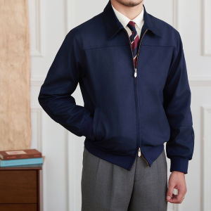 Leisure Retro Pilot Jacket Suede Leather