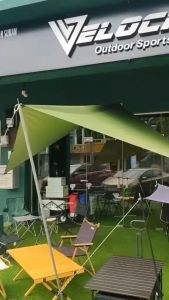 VELOCITY Flysheet Tent 5m x 3m nail & rope ( uv protection ) Color Big Fly Sheet Picnic Fly Sheet Camping Flt Sheet