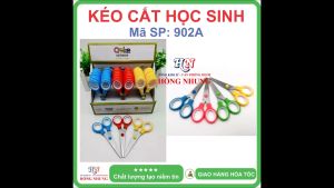 [SALE] Kéo Cắt học sinh 902A Kéo nhỏ gọn dành Học Sinh Văn phòng Gia Đình