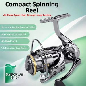 JUQINWANG | All Metal Spool Trolling Micro Distance Spinning Reel