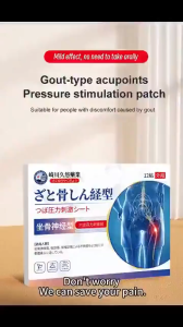 ✅[Ready Stock] Japan sciatic nerve pain Patch Pain Relief Patch 12pcs/box Relieve lumbar spine back sciatic nerve leg pain