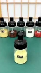 PAK BOTOL BUMBU DAPUR / TOPLES BUMBU DAPUR / TEMPAT BUMBU RACIKAN KACA TEBAL DAPUR SERBAGUNA