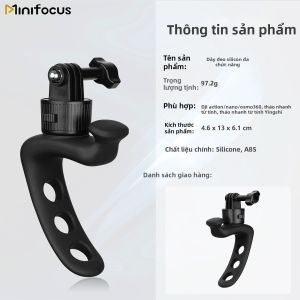 Minifocus | Đế Gắn Nhanh Silicone Cho Máy Quay Thể Thao