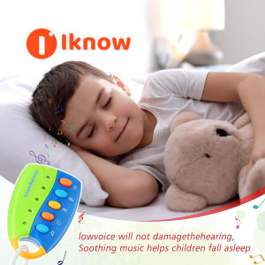 I know Musical Smart Remote Key Toy Fake Car Toy Keys with Sound and Lights Fun and Educational Key Toys for Travel Play