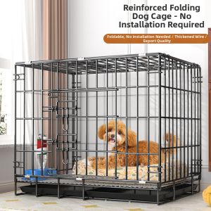 flat chastity cage Foldable Metal Pet Cage Indoor Outdoor Car Use