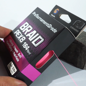 150m Pewarna Air PE X8 Memancing Hitam Biru 0.12~0.50MM Lembut Halus Standar Diameter Kawat Kekuatan Tarik Yang Kuat Tahan Aus