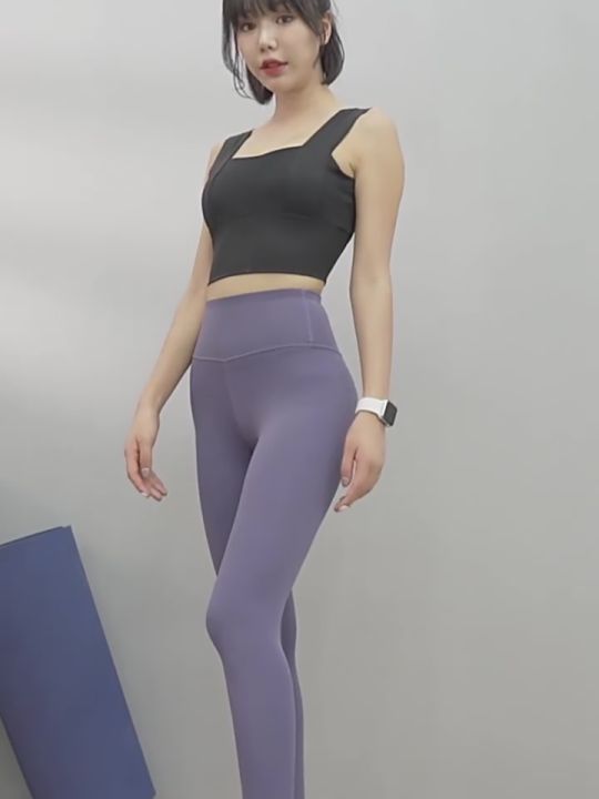 ANMO - Celana Legging Panjang Fit Body / Legging Sport High Waist Untuk Yoga Gym Fitness Celana Olahraga /Celana Sport Legging Gym Cepat Kering Nyaman Dipakai Leging Wanita Sports Leggings