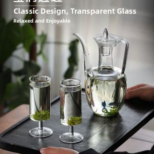 Song-style Princess Green Tea Pot Durable High Temperature