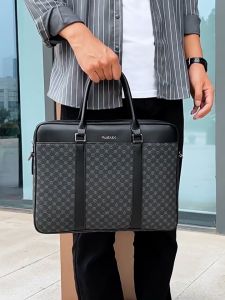 Cặp Da Công Sở Huabups 0907 Cao Cấp.Túi Xách Da Laptop Cao Câp San Leather.