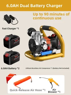 EIDOLON | Lithium Battery Portable Air Compressor Pump