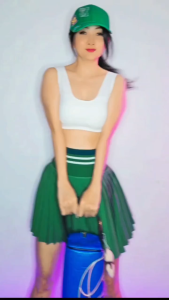 Áo lá nữ sinh WANNABE AL48S áo tập thể thao chất su kiểu dáng ba lỗ không gọng có mút không hằn không cứng rất thoải mái